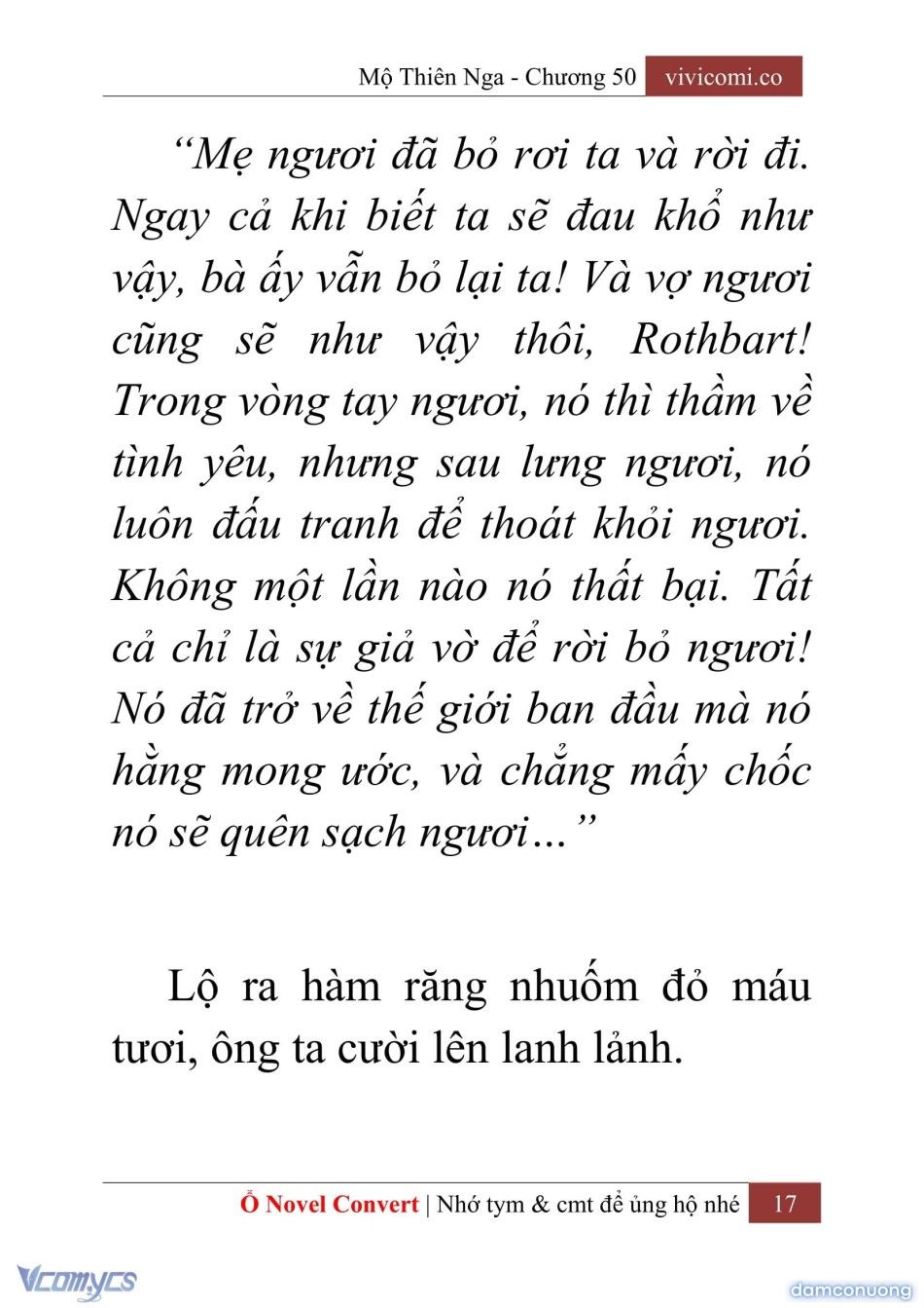 đọc truyện [novel] Mộ Thiên Nga Chương 50 ảnh 20 tại Thiên Thai Truyện