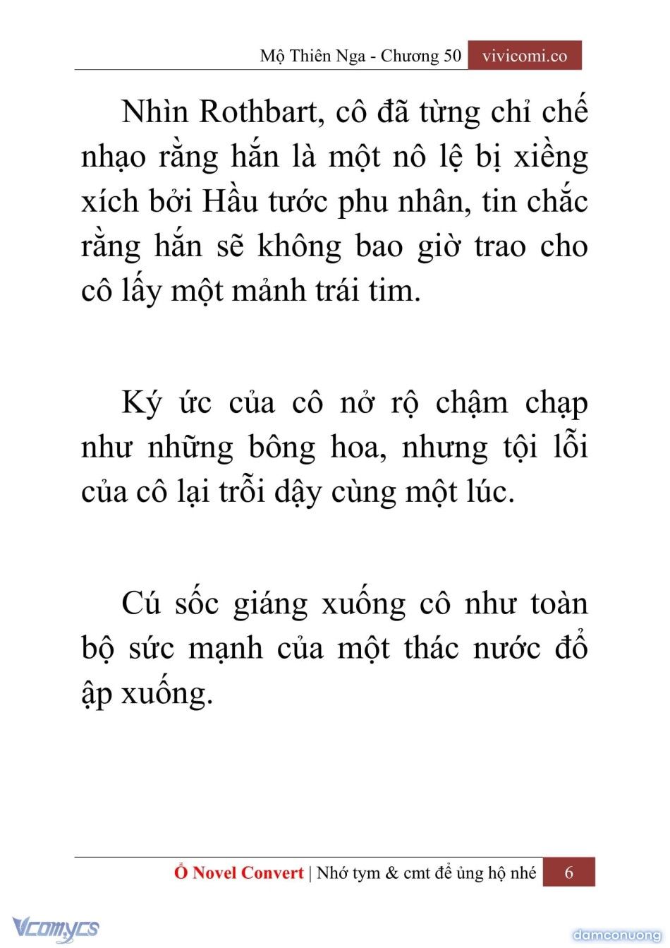 đọc truyện [novel] Mộ Thiên Nga Chương 50 ảnh 9 tại Thiên Thai Truyện