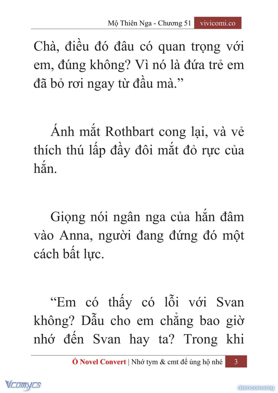 đọc truyện [novel] Mộ Thiên Nga Chương 51 ảnh 6 tại Thiên Thai Truyện