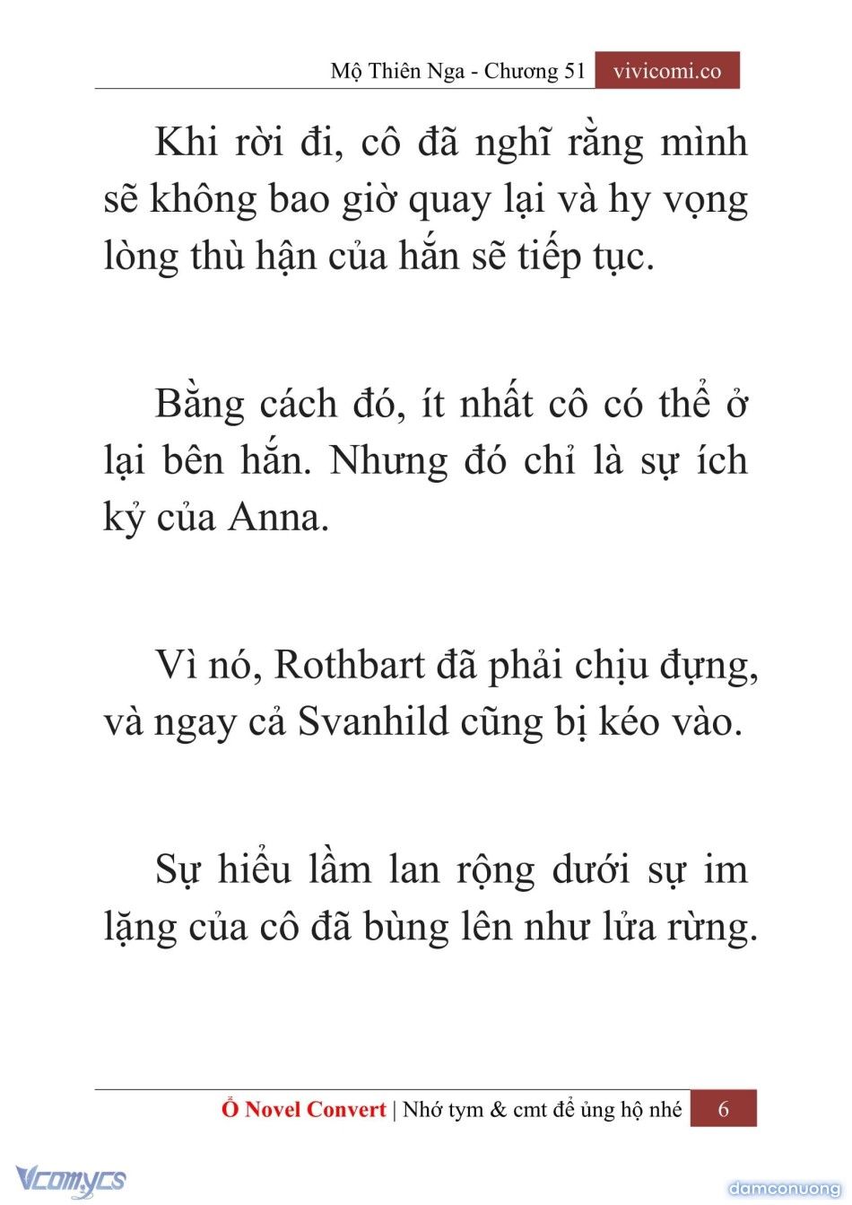 đọc truyện [novel] Mộ Thiên Nga Chương 51 ảnh 9 tại Thiên Thai Truyện