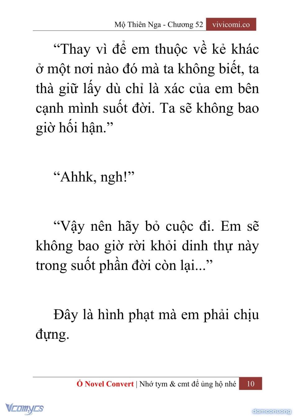 đọc truyện [novel] Mộ Thiên Nga Chương 52 ảnh 13 tại Thiên Thai Truyện