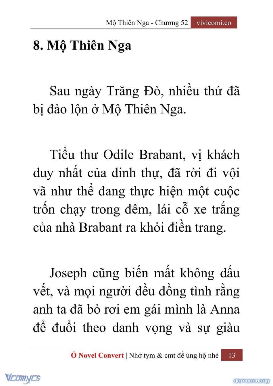 đọc truyện [novel] Mộ Thiên Nga Chương 52 ảnh 16 tại Thiên Thai Truyện