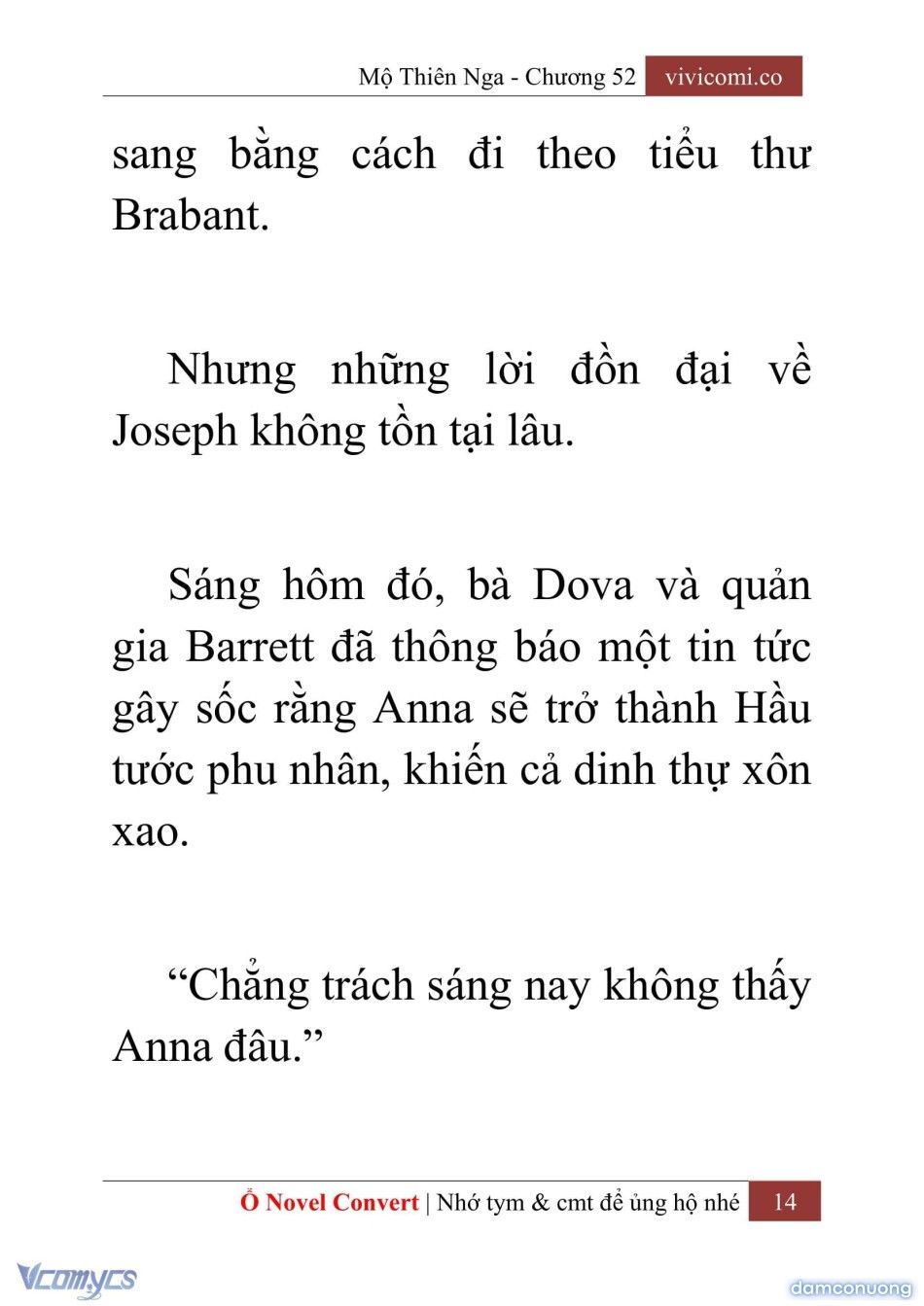 đọc truyện [novel] Mộ Thiên Nga Chương 52 ảnh 17 tại Thiên Thai Truyện