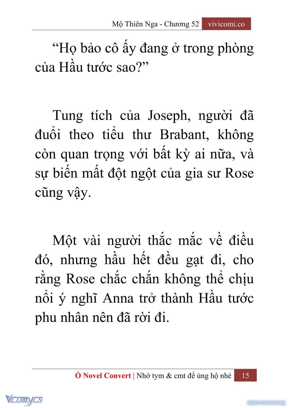 đọc truyện [novel] Mộ Thiên Nga Chương 52 ảnh 18 tại Thiên Thai Truyện