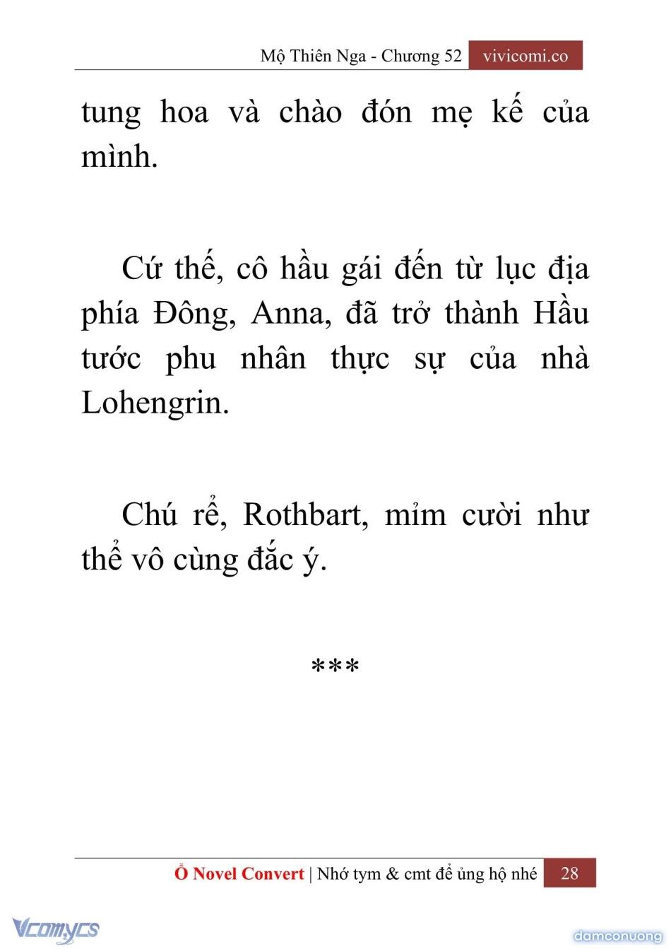 đọc truyện [novel] Mộ Thiên Nga Chương 52 ảnh 31 tại Thiên Thai Truyện