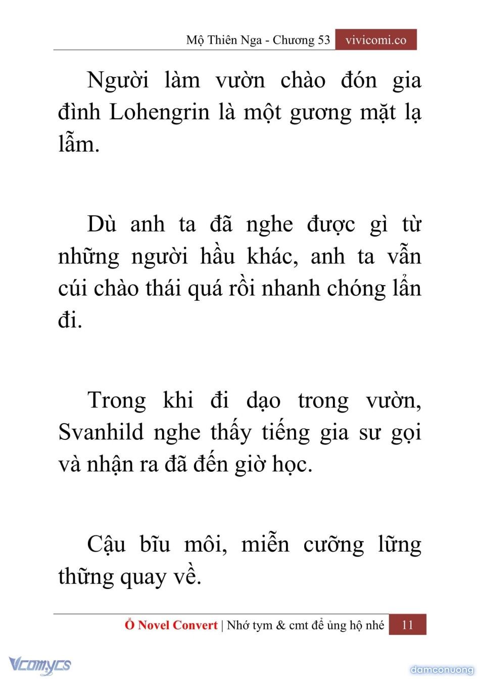 đọc truyện [novel] Mộ Thiên Nga Chương 53 ảnh 14 tại Thiên Thai Truyện