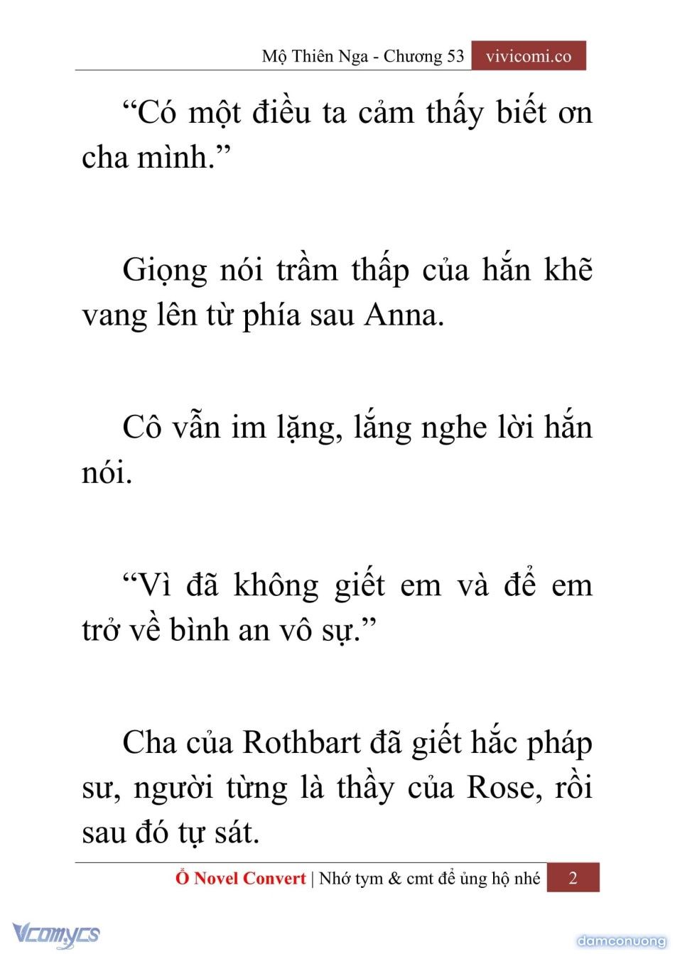 đọc truyện [novel] Mộ Thiên Nga Chương 53 ảnh 5 tại Thiên Thai Truyện