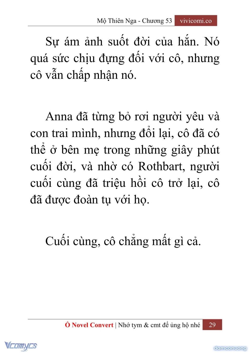 đọc truyện [novel] Mộ Thiên Nga Chương 53 ảnh 32 tại Thiên Thai Truyện