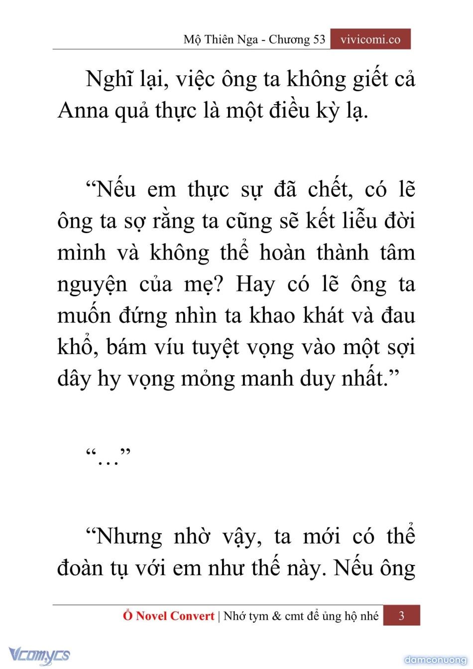 đọc truyện [novel] Mộ Thiên Nga Chương 53 ảnh 6 tại Thiên Thai Truyện