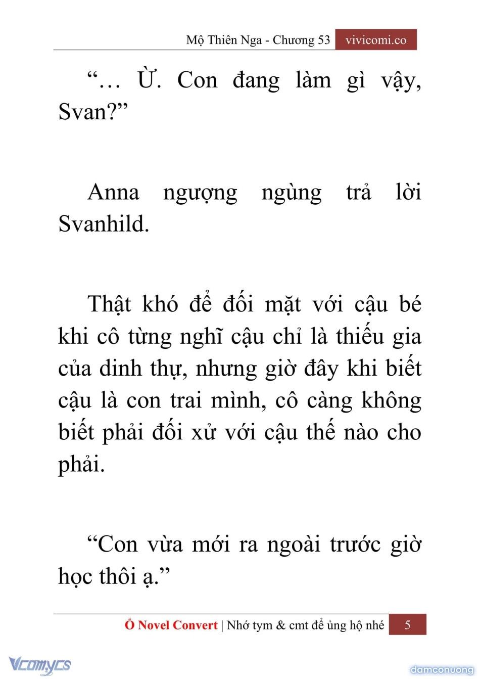 đọc truyện [novel] Mộ Thiên Nga Chương 53 ảnh 8 tại Thiên Thai Truyện