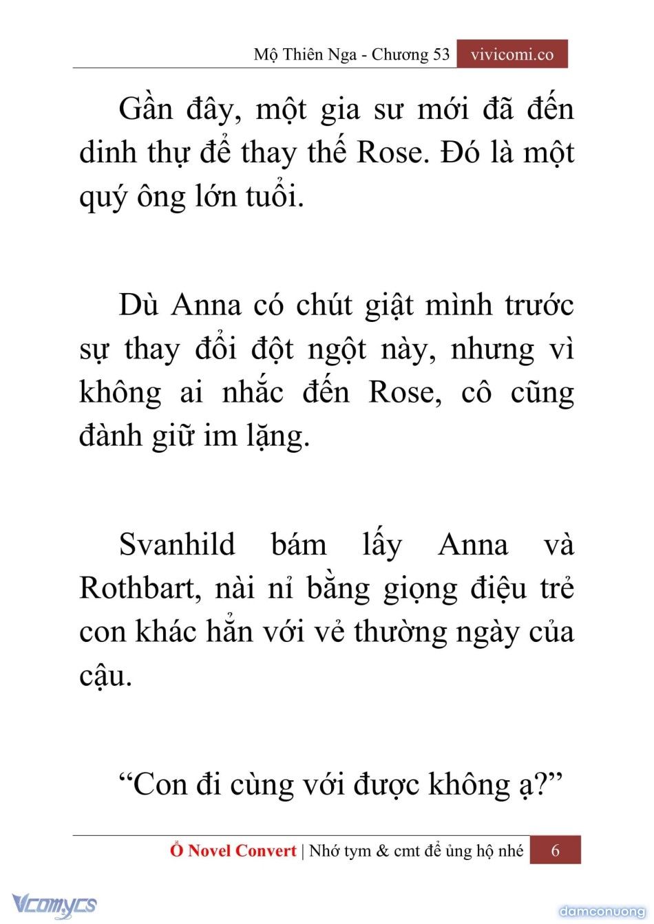 đọc truyện [novel] Mộ Thiên Nga Chương 53 ảnh 9 tại Thiên Thai Truyện
