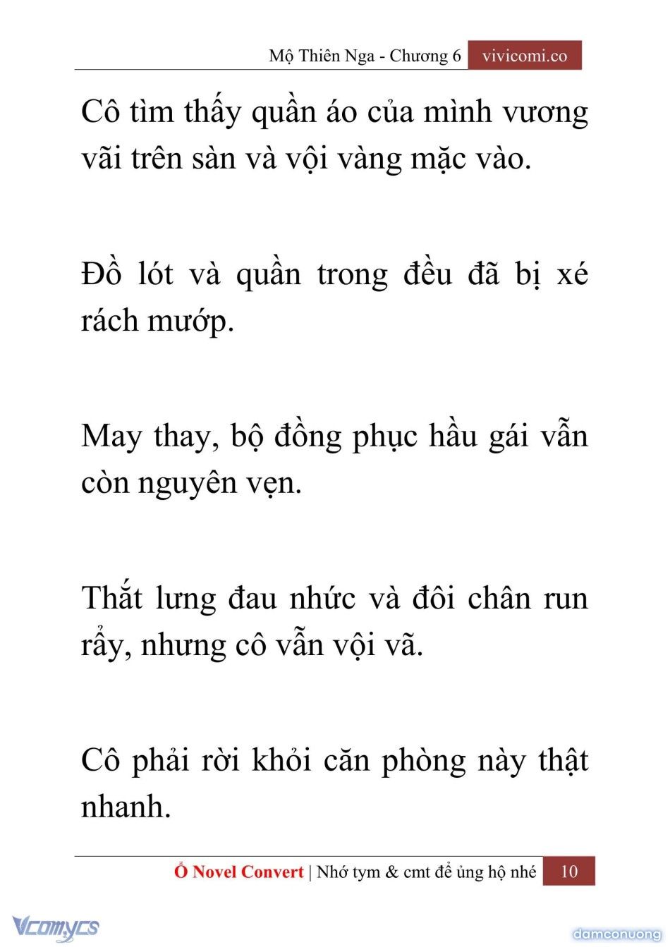 đọc truyện [novel] Mộ Thiên Nga Chương 6 ảnh 13 tại Thiên Thai Truyện