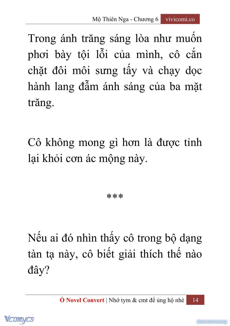 đọc truyện [novel] Mộ Thiên Nga Chương 6 ảnh 17 tại Thiên Thai Truyện