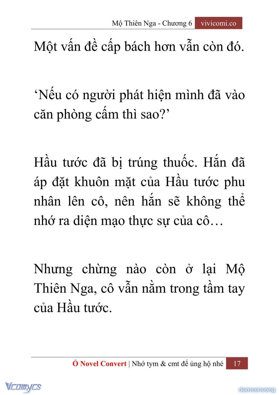đọc truyện [novel] Mộ Thiên Nga Chương 6 ảnh 20 tại Thiên Thai Truyện