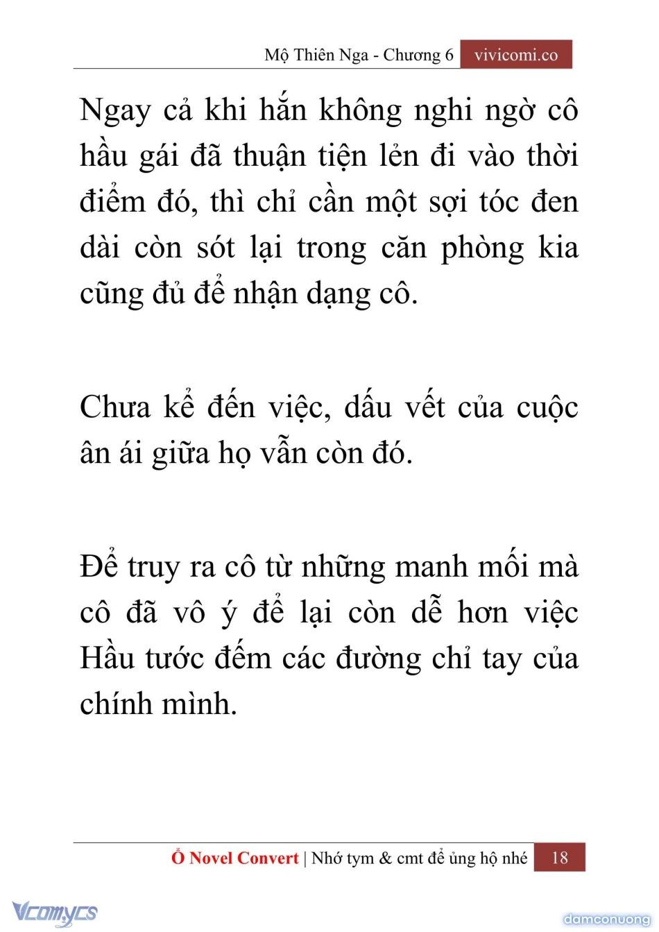 đọc truyện [novel] Mộ Thiên Nga Chương 6 ảnh 21 tại Thiên Thai Truyện