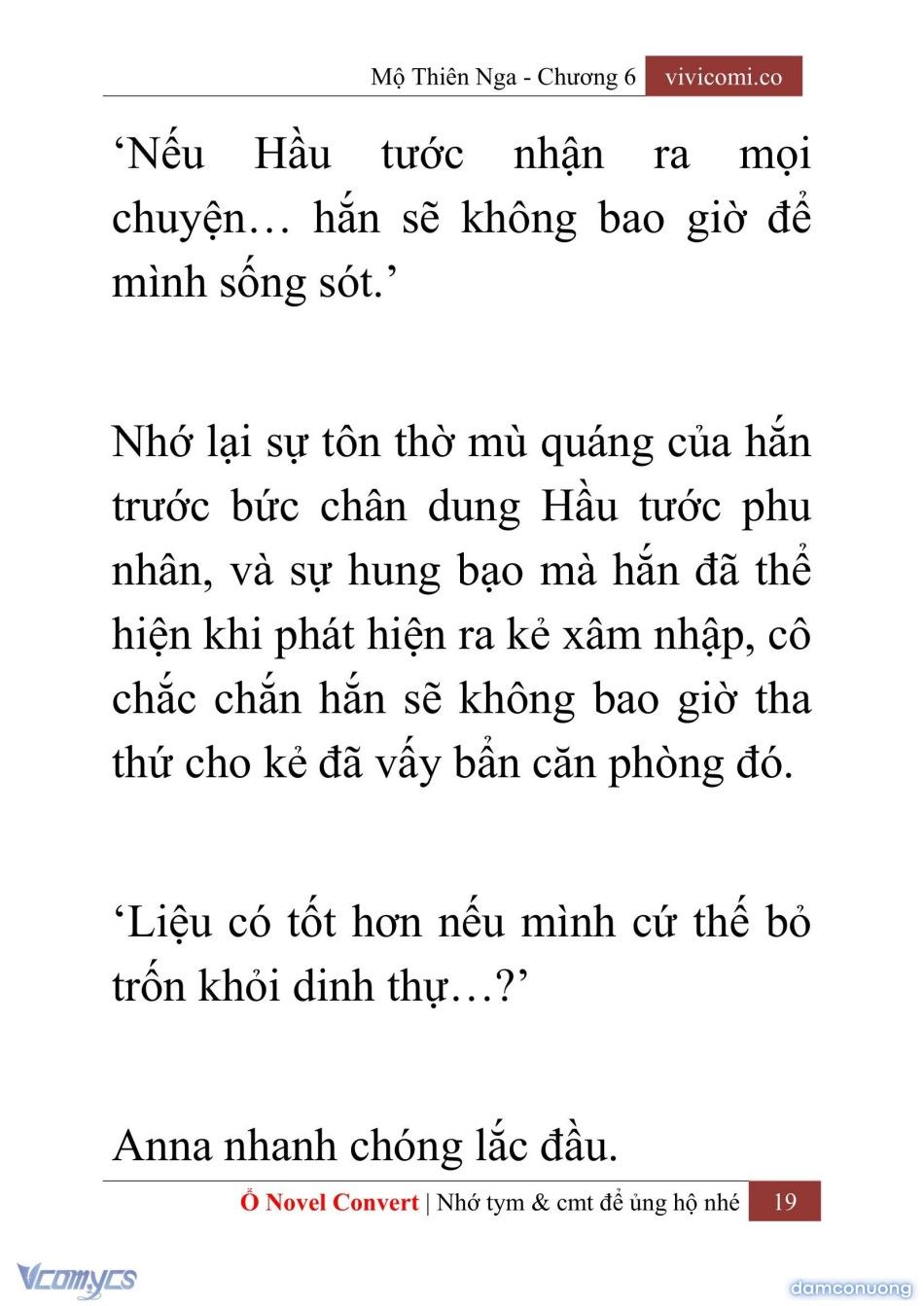 đọc truyện [novel] Mộ Thiên Nga Chương 6 ảnh 22 tại Thiên Thai Truyện