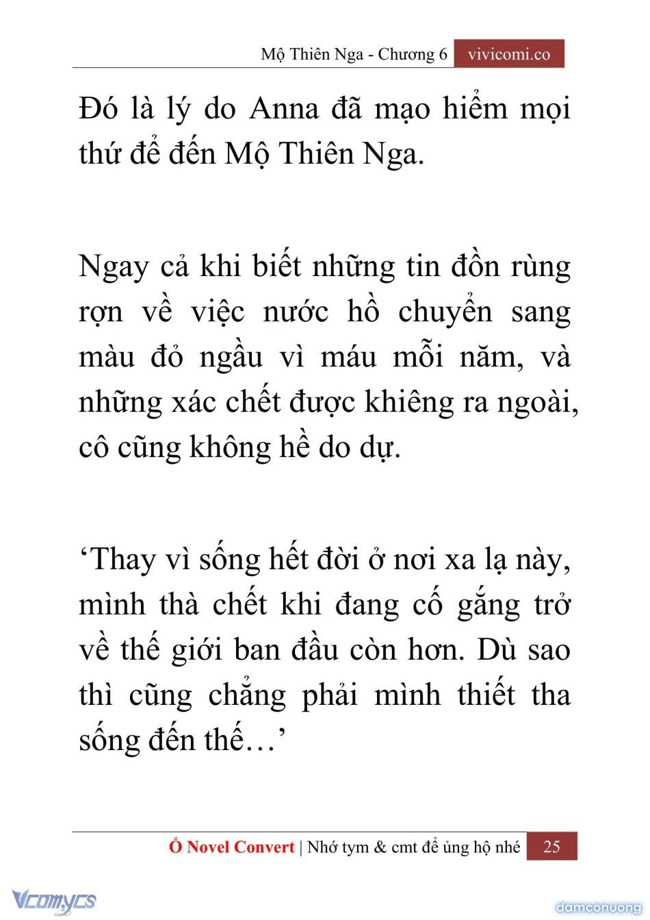 đọc truyện [novel] Mộ Thiên Nga Chương 6 ảnh 28 tại Thiên Thai Truyện