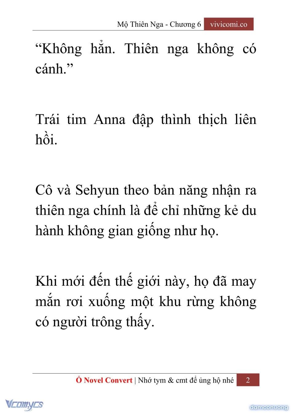 đọc truyện [novel] Mộ Thiên Nga Chương 6 ảnh 5 tại Thiên Thai Truyện