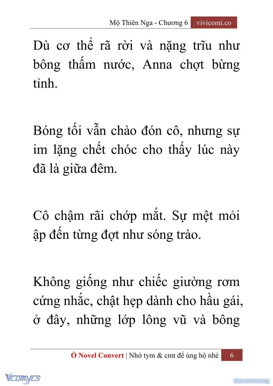 đọc truyện [novel] Mộ Thiên Nga Chương 6 ảnh 9 tại Thiên Thai Truyện