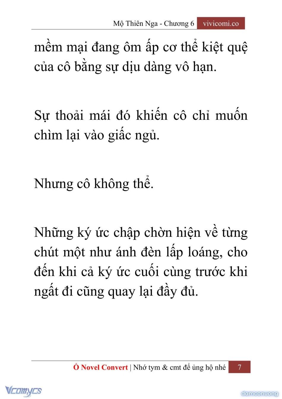 đọc truyện [novel] Mộ Thiên Nga Chương 6 ảnh 10 tại Thiên Thai Truyện
