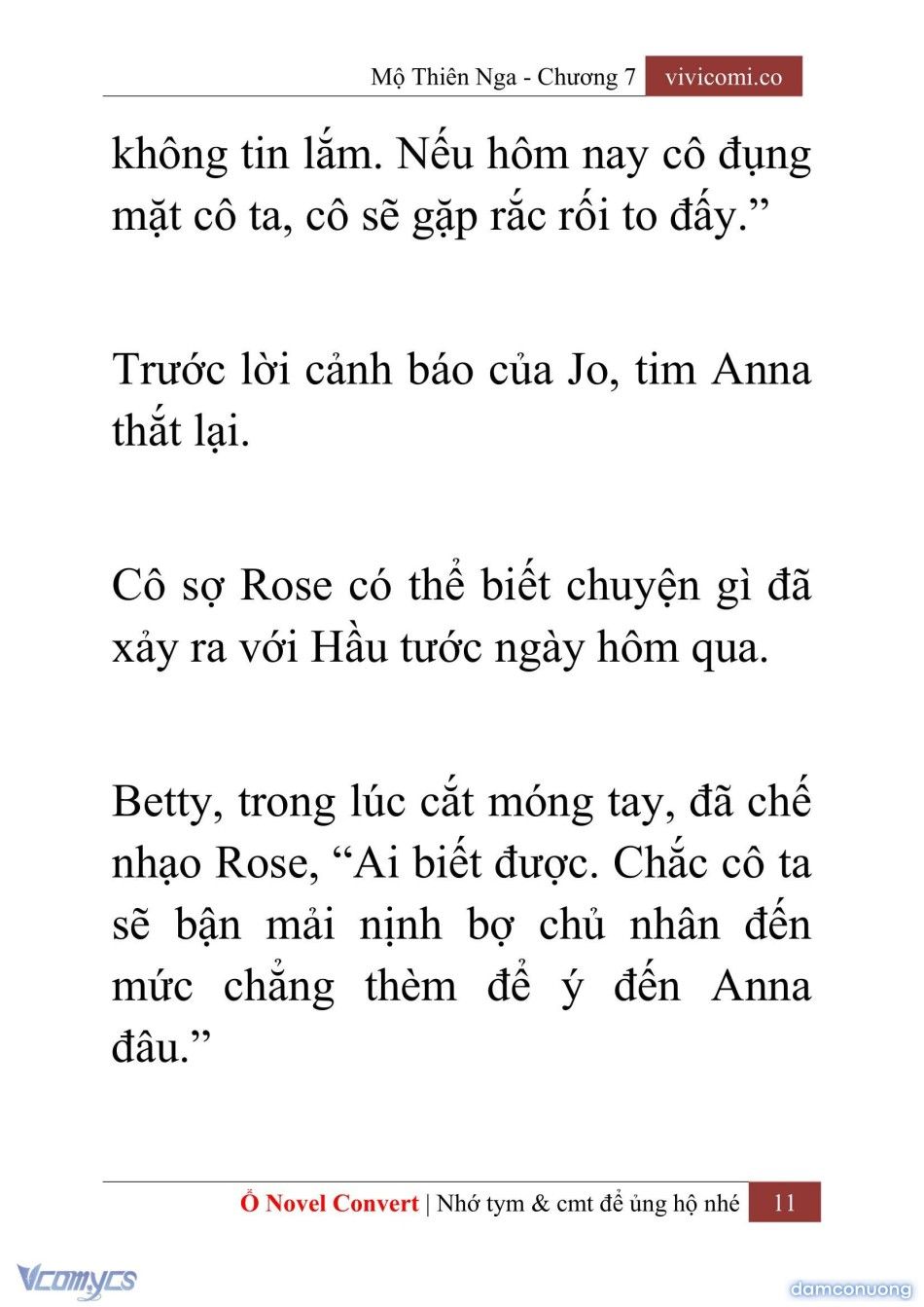 đọc truyện [novel] Mộ Thiên Nga Chương 7 ảnh 14 tại Thiên Thai Truyện