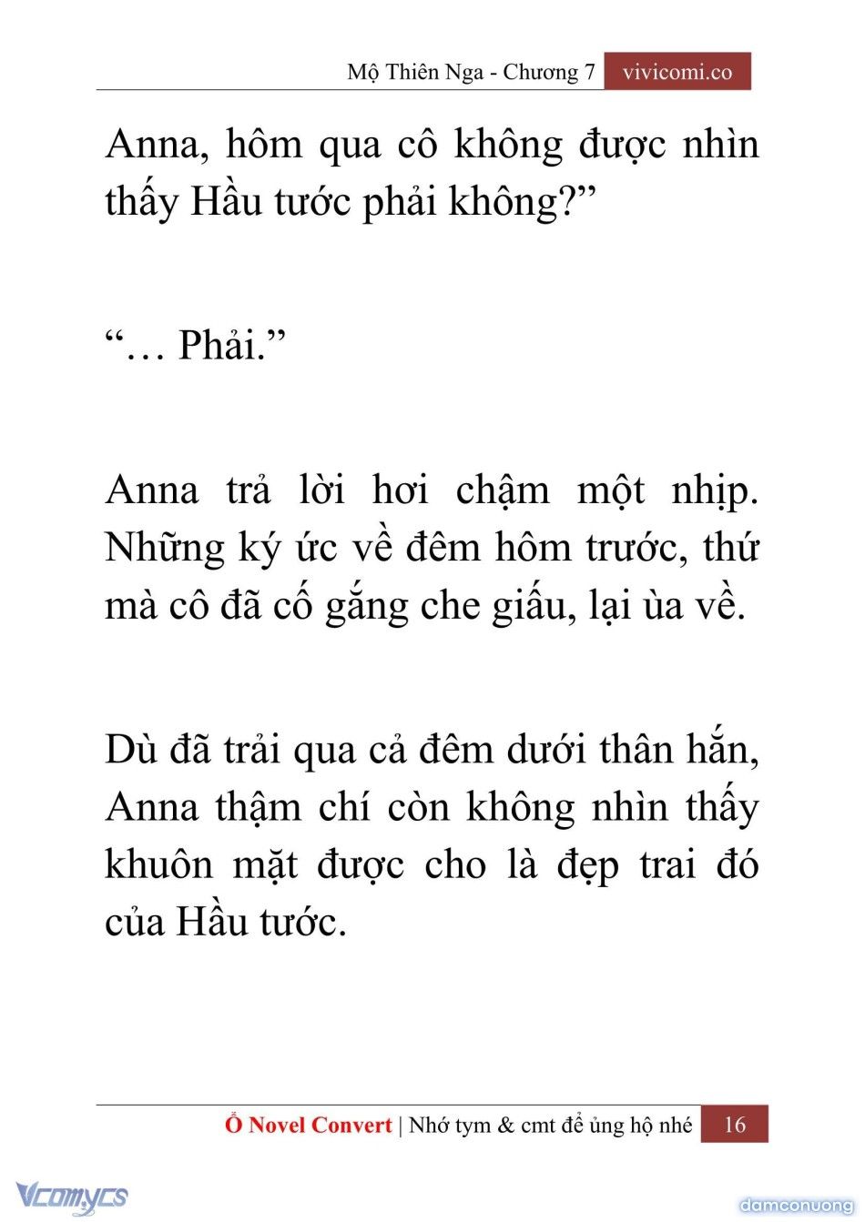 đọc truyện [novel] Mộ Thiên Nga Chương 7 ảnh 19 tại Thiên Thai Truyện
