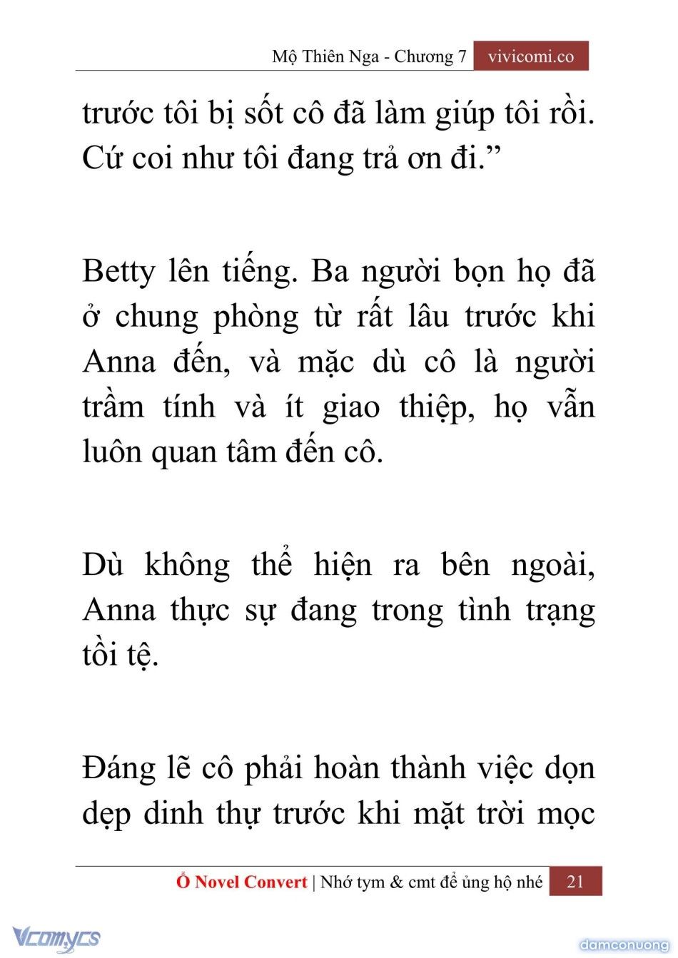 đọc truyện [novel] Mộ Thiên Nga Chương 7 ảnh 24 tại Thiên Thai Truyện