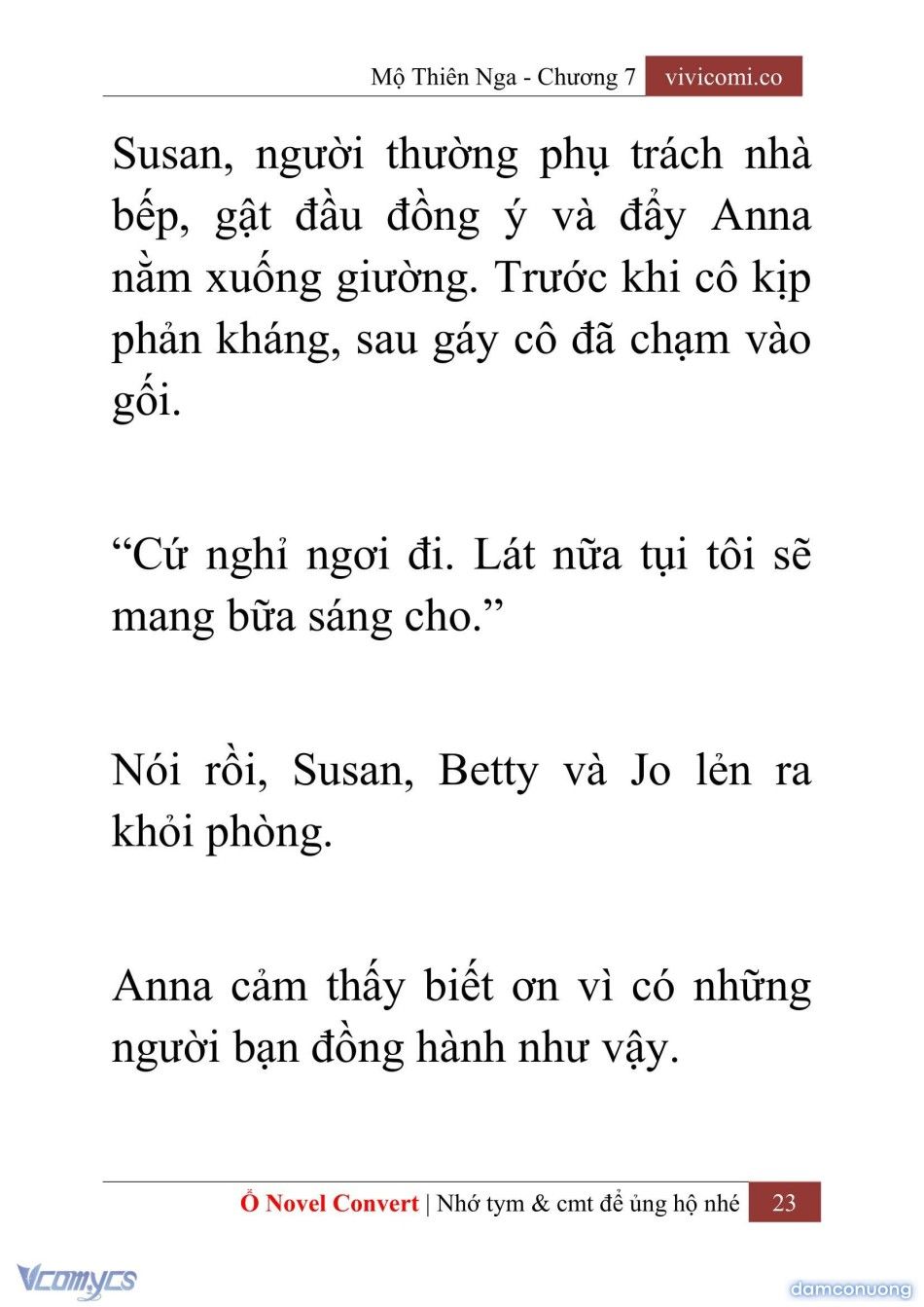đọc truyện [novel] Mộ Thiên Nga Chương 7 ảnh 26 tại Thiên Thai Truyện