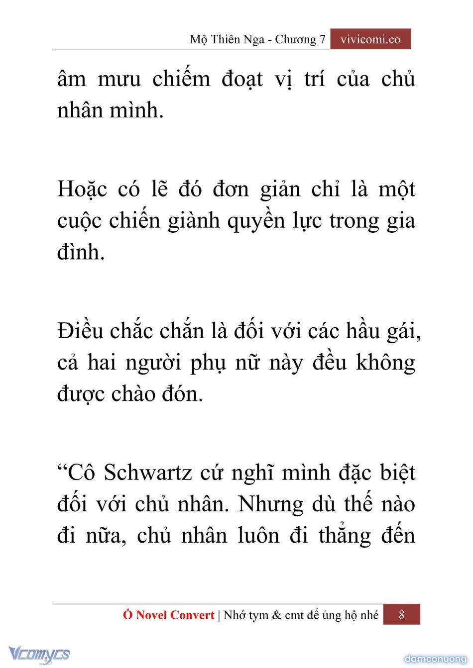 đọc truyện [novel] Mộ Thiên Nga Chương 7 ảnh 11 tại Thiên Thai Truyện