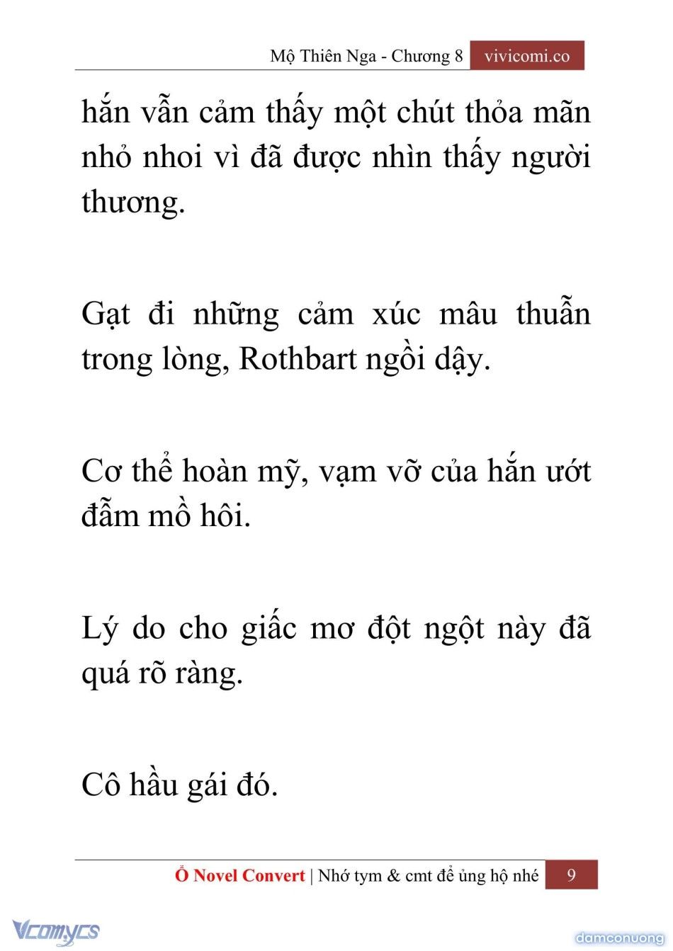 đọc truyện [novel] Mộ Thiên Nga Chương 8 ảnh 12 tại Thiên Thai Truyện
