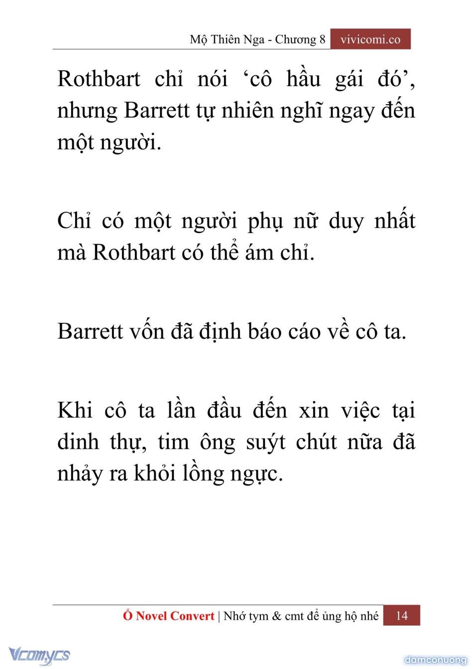đọc truyện [novel] Mộ Thiên Nga Chương 8 ảnh 17 tại Thiên Thai Truyện