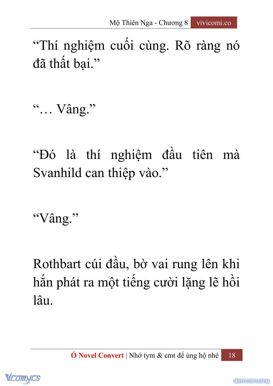 đọc truyện [novel] Mộ Thiên Nga Chương 8 ảnh 21 tại Thiên Thai Truyện