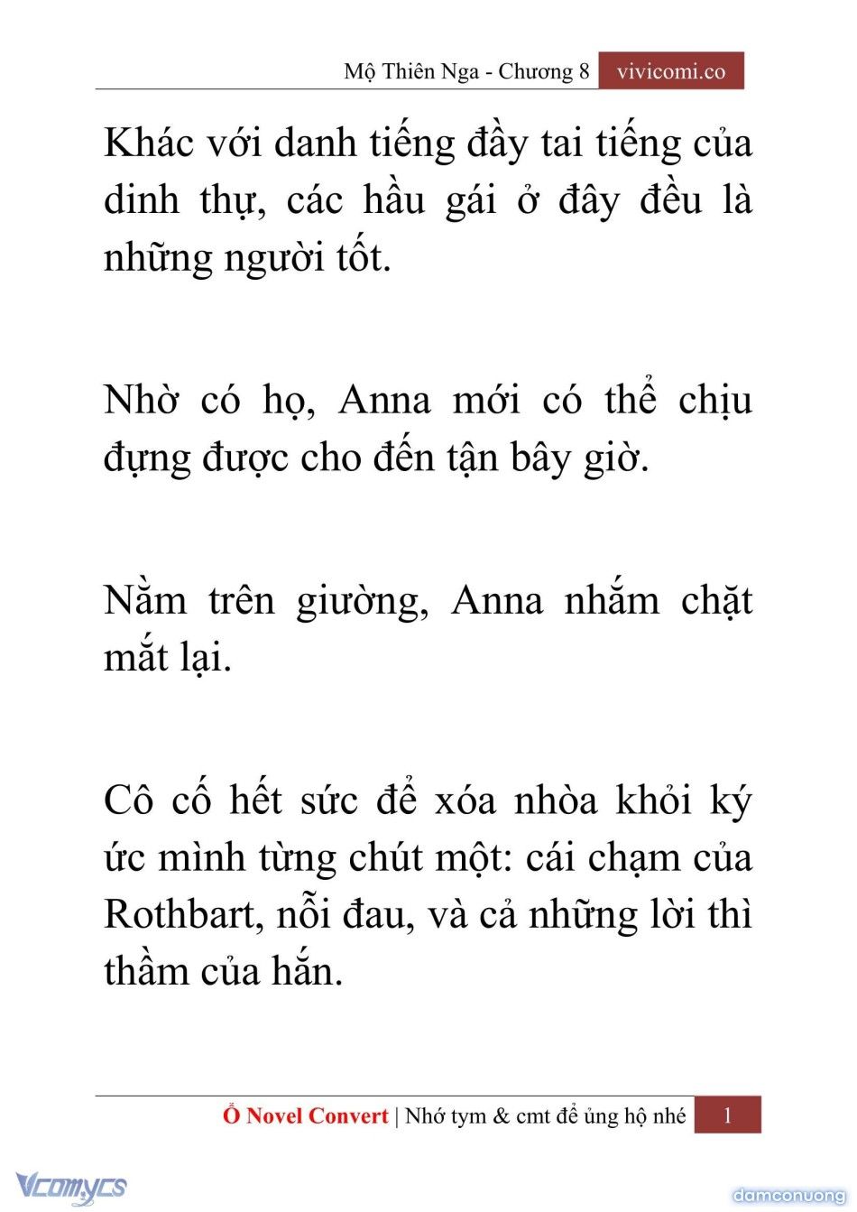 đọc truyện [novel] Mộ Thiên Nga Chương 8 ảnh 4 tại Thiên Thai Truyện