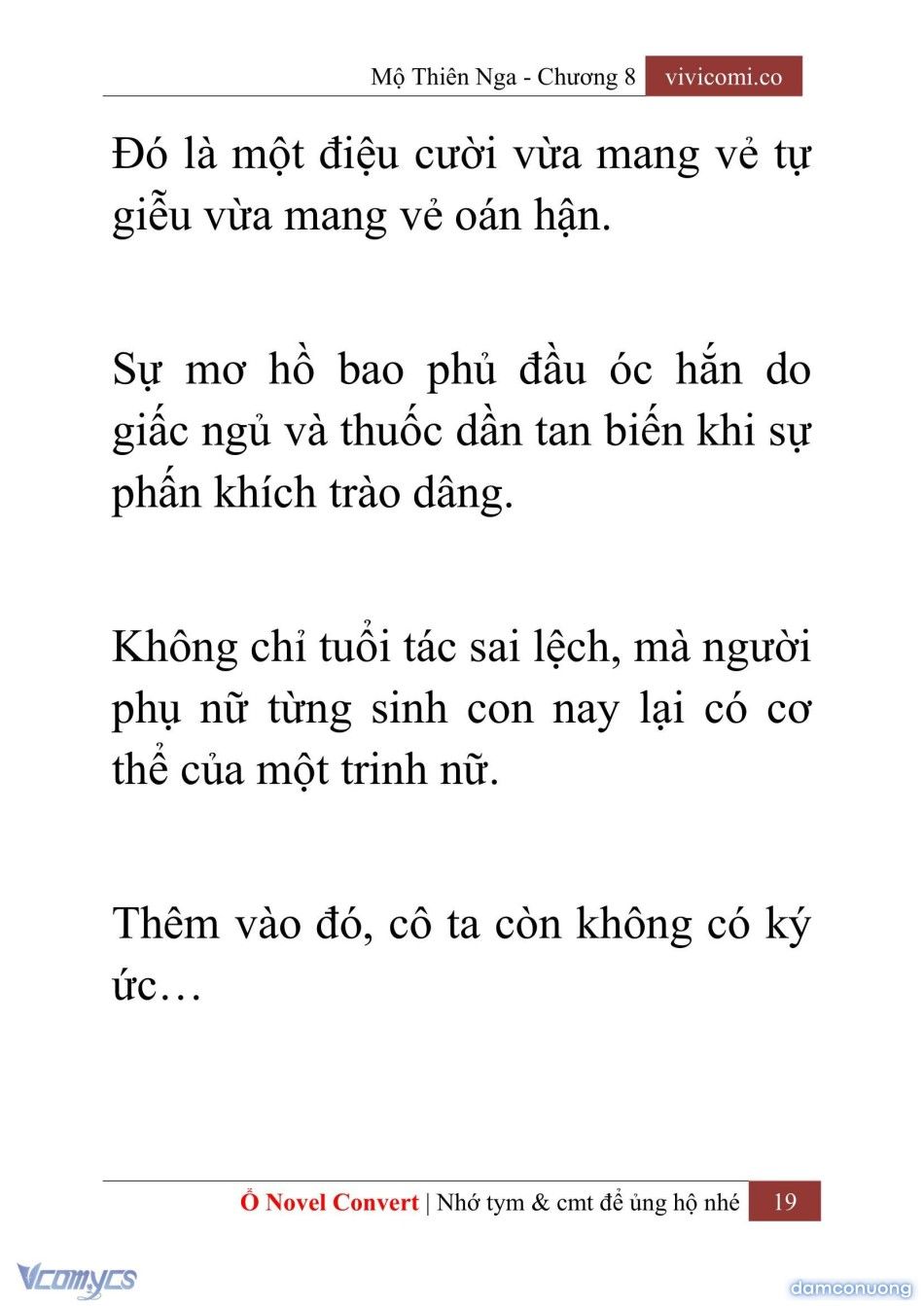 đọc truyện [novel] Mộ Thiên Nga Chương 8 ảnh 22 tại Thiên Thai Truyện