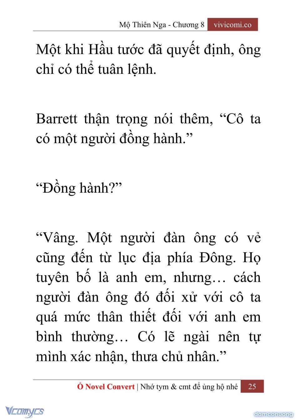 đọc truyện [novel] Mộ Thiên Nga Chương 8 ảnh 28 tại Thiên Thai Truyện