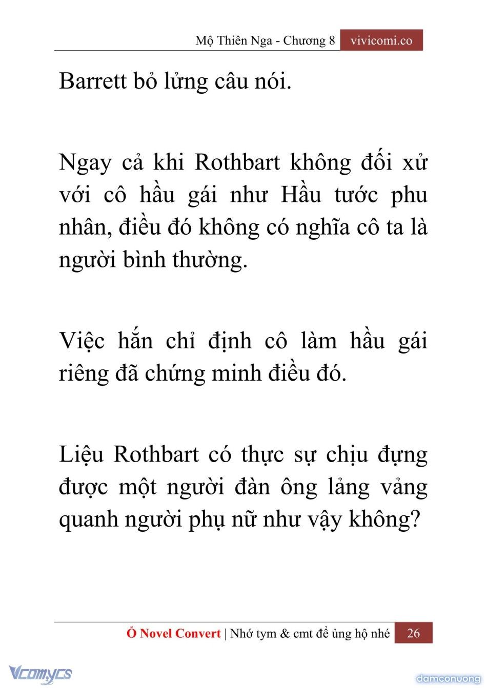 đọc truyện [novel] Mộ Thiên Nga Chương 8 ảnh 29 tại Thiên Thai Truyện