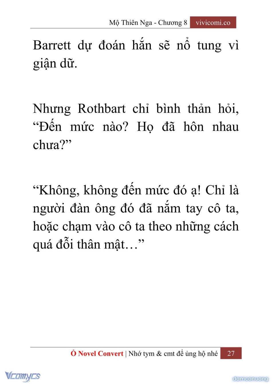 đọc truyện [novel] Mộ Thiên Nga Chương 8 ảnh 30 tại Thiên Thai Truyện