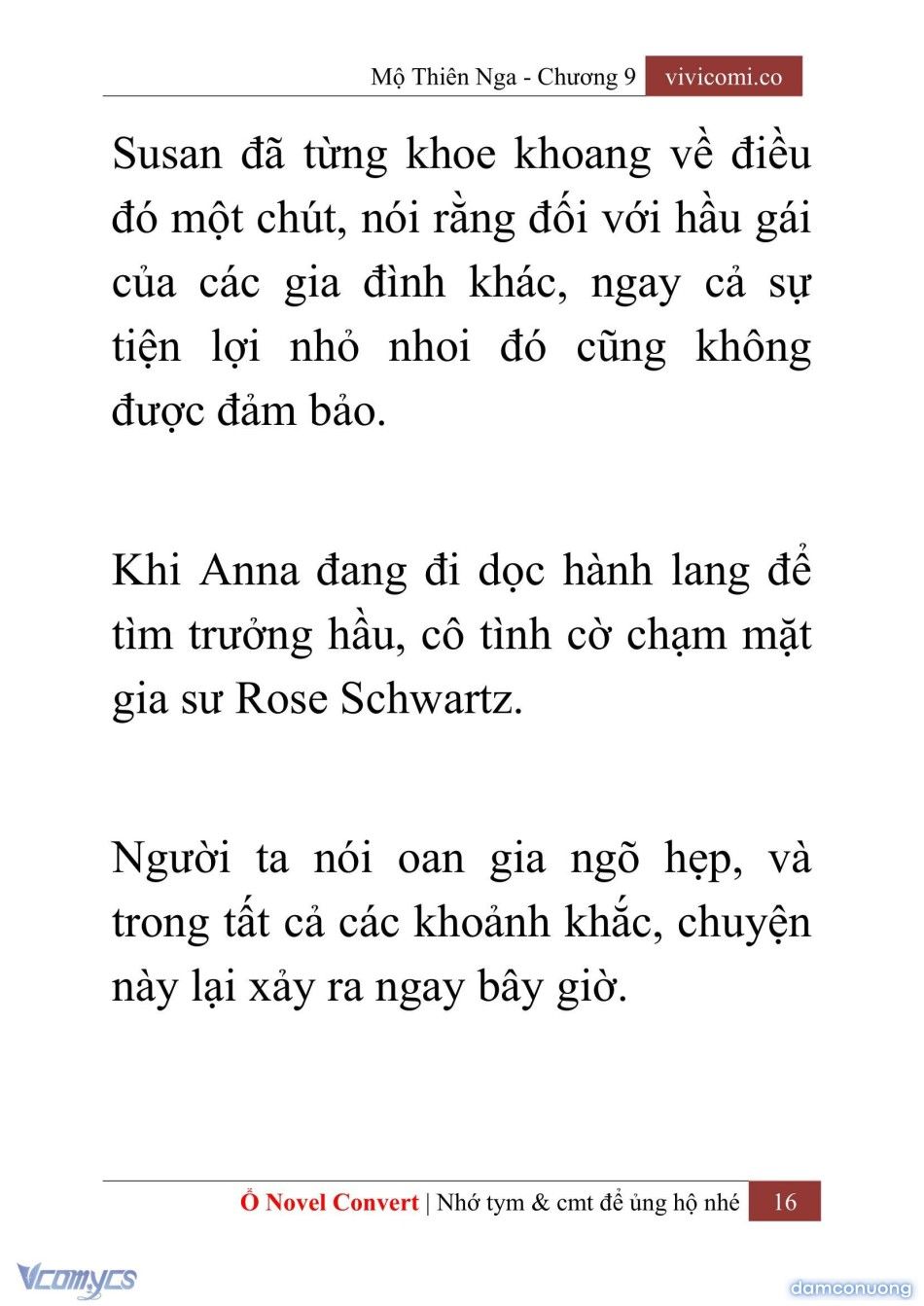 đọc truyện [novel] Mộ Thiên Nga Chương 9 ảnh 19 tại Thiên Thai Truyện