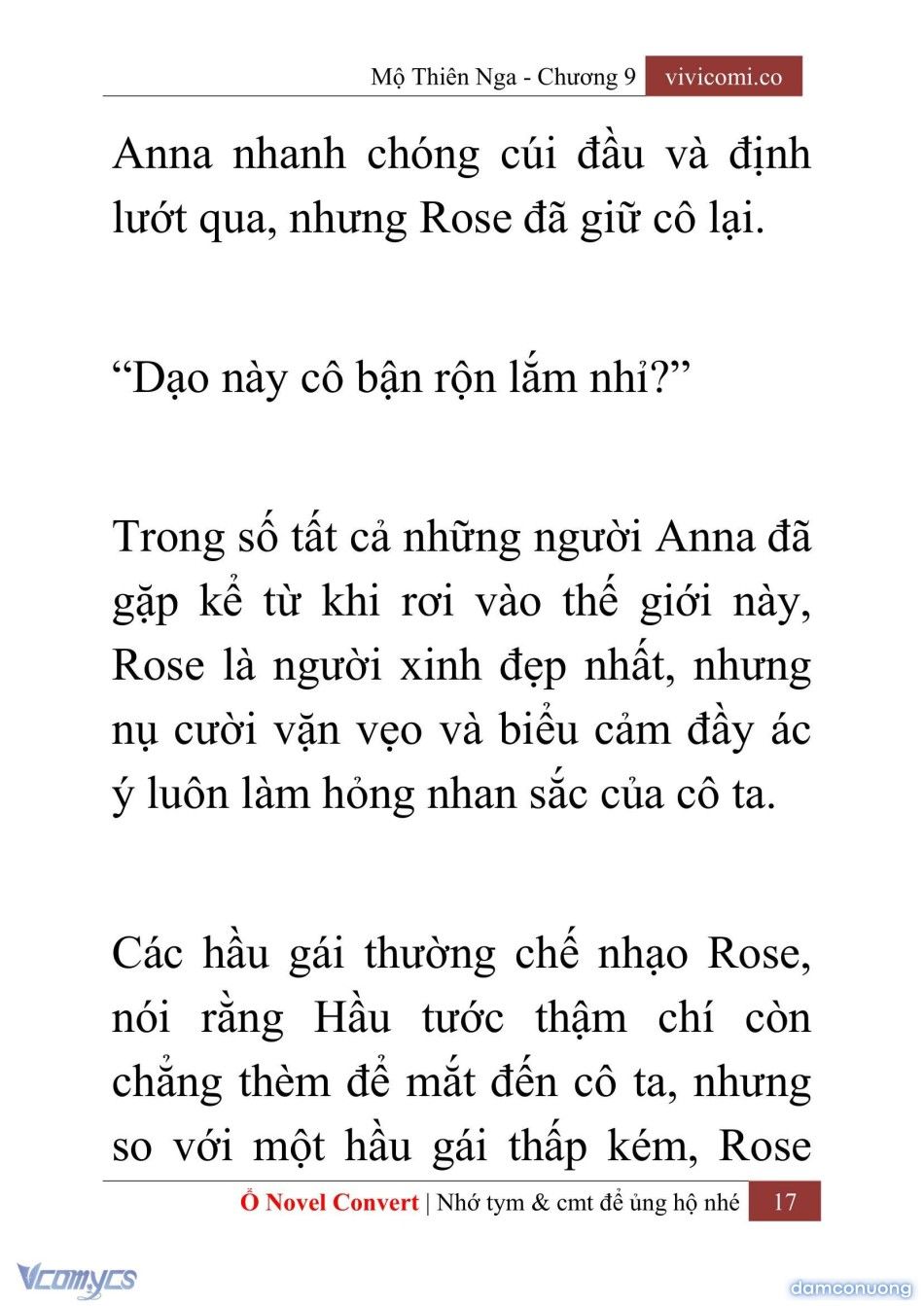 đọc truyện [novel] Mộ Thiên Nga Chương 9 ảnh 20 tại Thiên Thai Truyện