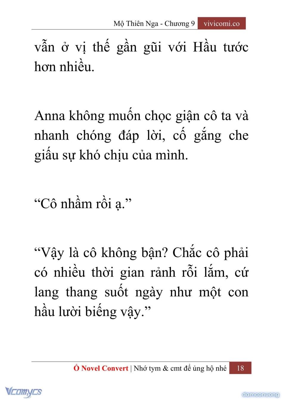 đọc truyện [novel] Mộ Thiên Nga Chương 9 ảnh 21 tại Thiên Thai Truyện