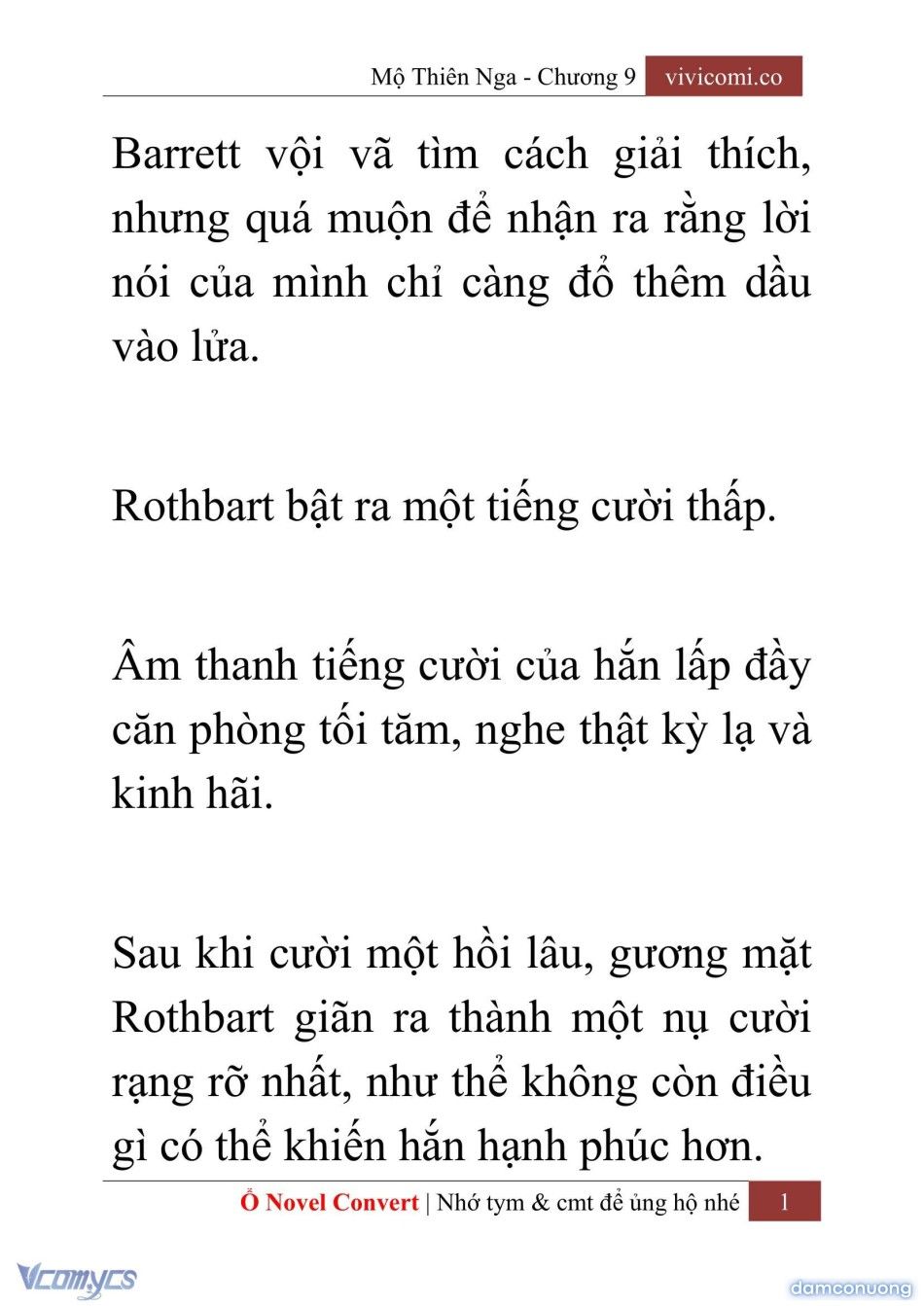 đọc truyện [novel] Mộ Thiên Nga Chương 9 ảnh 4 tại Thiên Thai Truyện