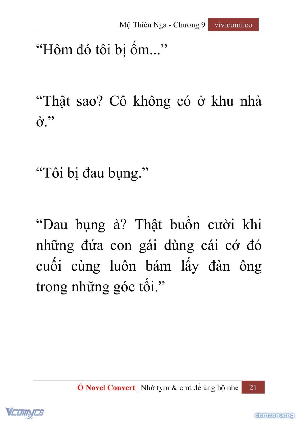 đọc truyện [novel] Mộ Thiên Nga Chương 9 ảnh 24 tại Thiên Thai Truyện