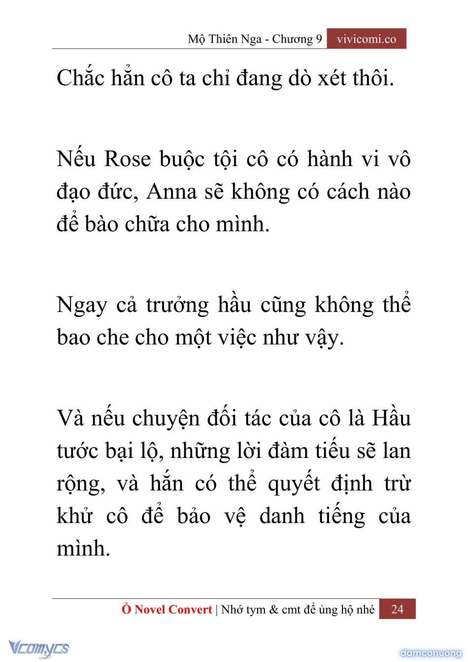đọc truyện [novel] Mộ Thiên Nga Chương 9 ảnh 27 tại Thiên Thai Truyện