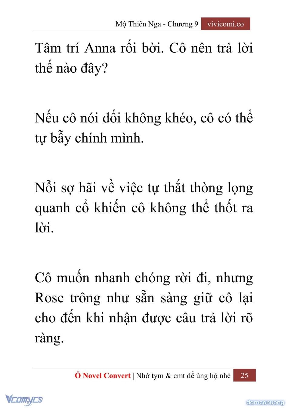đọc truyện [novel] Mộ Thiên Nga Chương 9 ảnh 28 tại Thiên Thai Truyện