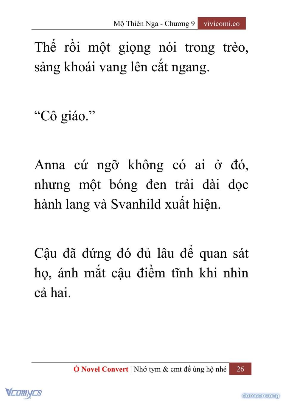 đọc truyện [novel] Mộ Thiên Nga Chương 9 ảnh 29 tại Thiên Thai Truyện