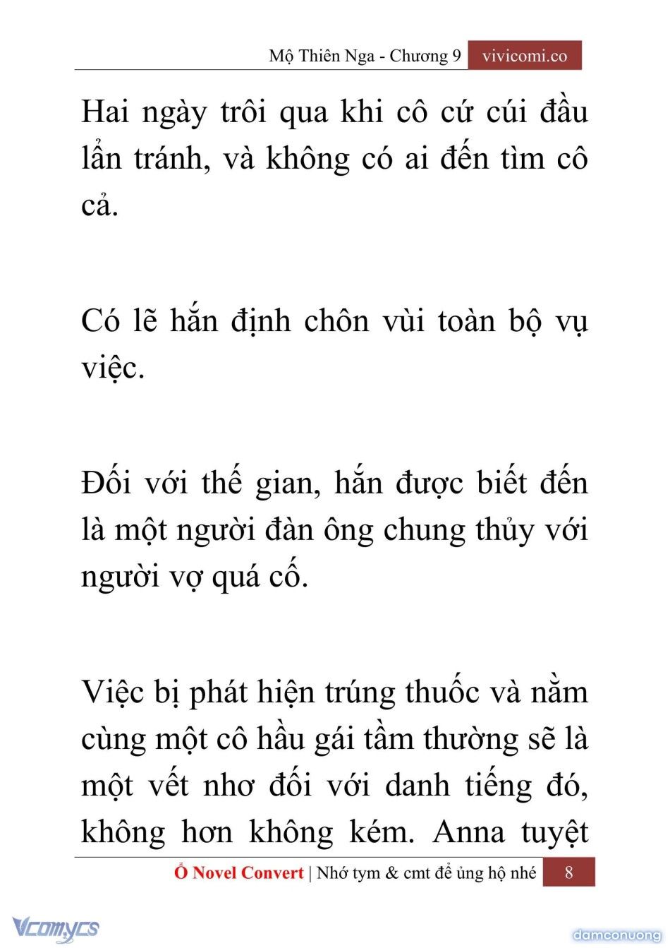 đọc truyện [novel] Mộ Thiên Nga Chương 9 ảnh 11 tại Thiên Thai Truyện