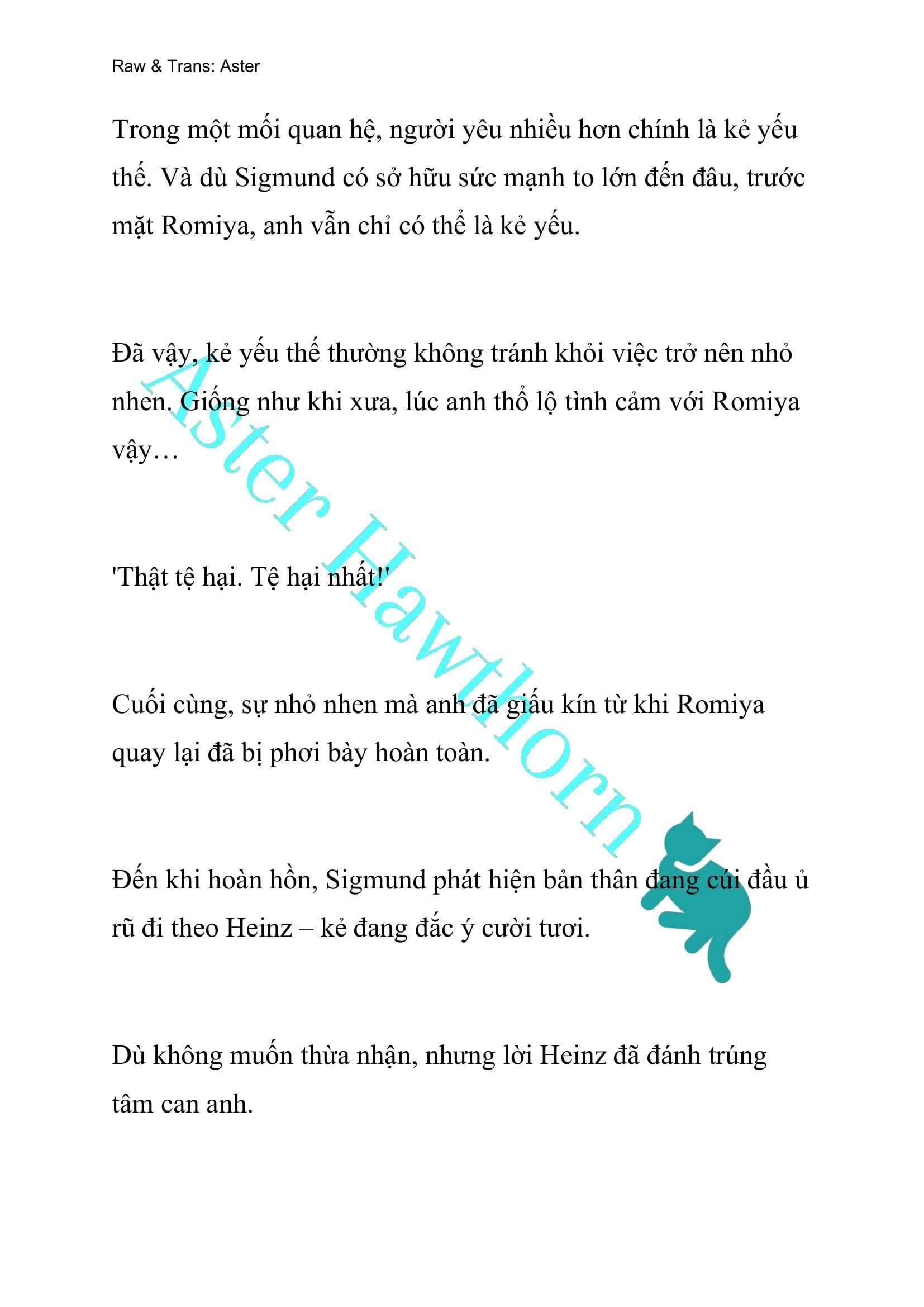 [novel] Ngoại Truyện Cách Để Em Bảo Vệ Anh Chương 102 page 9 - Giả Dược