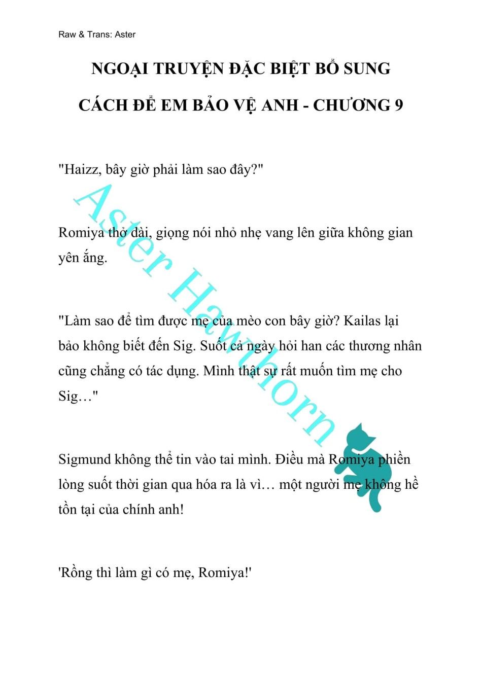 [novel] Ngoại Truyện Cách Để Em Bảo Vệ Anh Chương 106 page 1 - Giả Dược