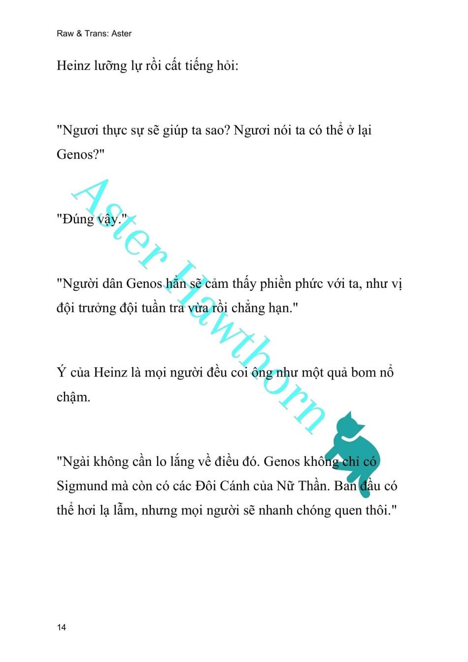 [novel] Ngoại Truyện Cách Để Em Bảo Vệ Anh Chương 112 page 14 - Giả Dược