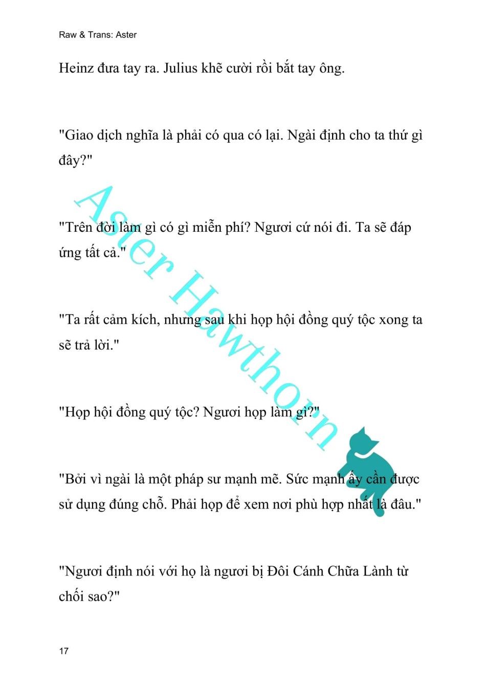 [novel] Ngoại Truyện Cách Để Em Bảo Vệ Anh Chương 112 page 17 - Giả Dược
